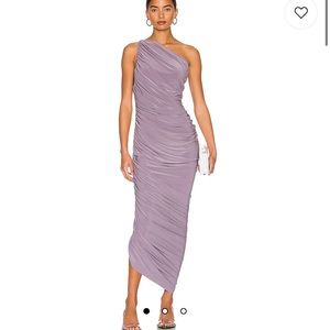 NORMA KAMALI Diana Dress in Powder Purple